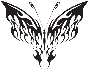 Tribal Butterfly 6
